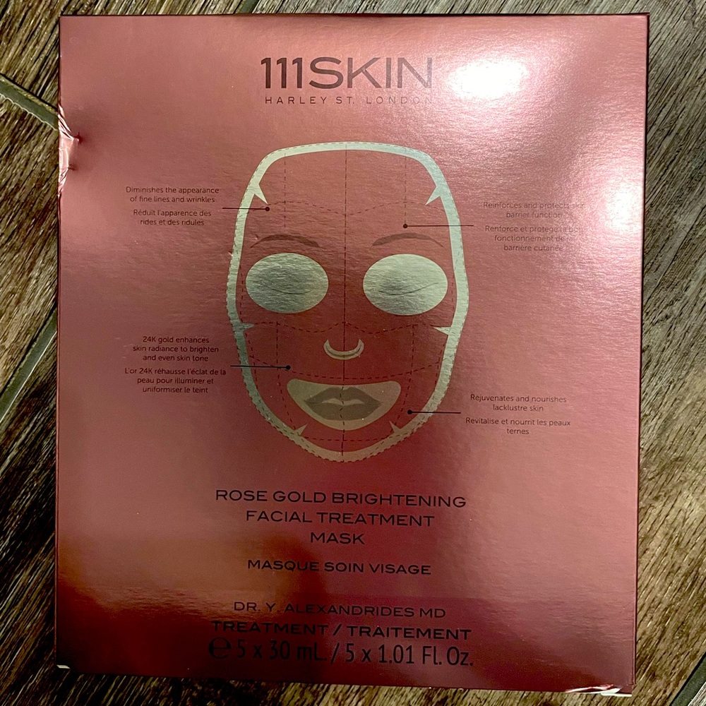 111SKIN Rose Gold Facial Masks